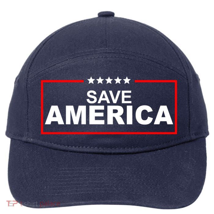 Save America Political 7-Panel Snapback Hat