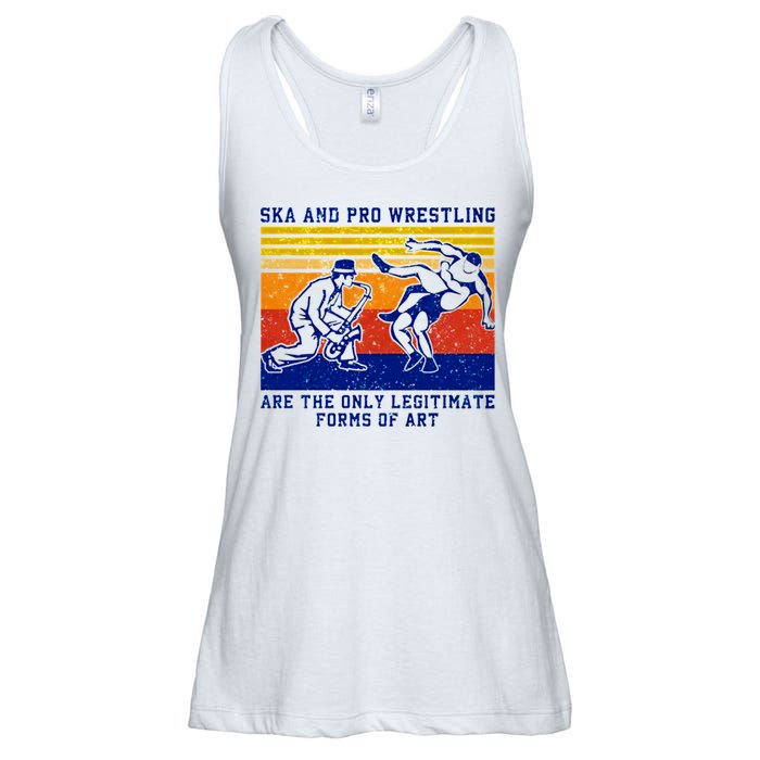 Ska And Pro Wrestling Are The Only Legitimate Forms Of Art Ladies Essential Flowy Tank