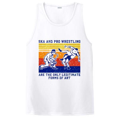 Ska And Pro Wrestling Are The Only Legitimate Forms Of Art PosiCharge Competitor Tank