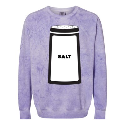 Salt And Pepper Best Friend Funny Halloween Gift Colorblast Crewneck Sweatshirt