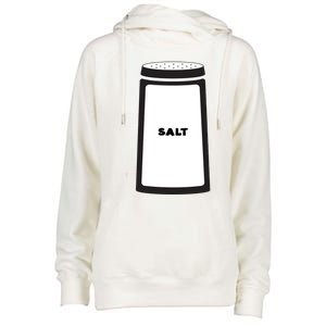 Salt And Pepper Best Friend Funny Halloween Gift Womens Funnel Neck Pullover Hood