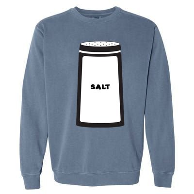 Salt And Pepper Best Friend Funny Halloween Gift Garment-Dyed Sweatshirt