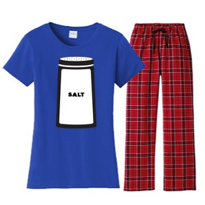 Salt And Pepper Best Friend Funny Halloween Gift Women's Flannel Pajama Set