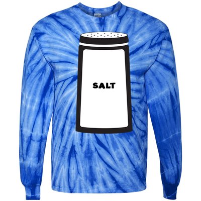 Salt And Pepper Best Friend Funny Halloween Gift Tie-Dye Long Sleeve Shirt