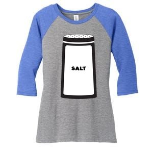 Salt And Pepper Best Friend Funny Halloween Gift Women's Tri-Blend 3/4-Sleeve Raglan Shirt