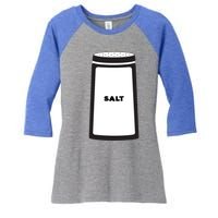 Salt And Pepper Best Friend Funny Halloween Gift Women's Tri-Blend 3/4-Sleeve Raglan Shirt