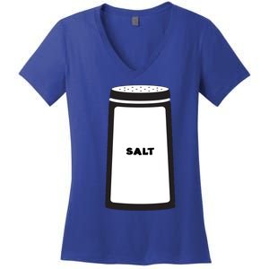 Salt And Pepper Best Friend Funny Halloween Gift Women's V-Neck T-Shirt