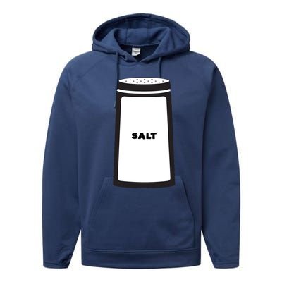 Salt And Pepper Best Friend Funny Halloween Gift Performance Fleece Hoodie