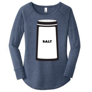 Salt And Pepper Best Friend Funny Halloween Gift Women's Perfect Tri Tunic Long Sleeve Shirt