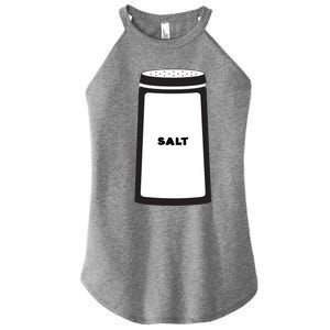 Salt And Pepper Best Friend Funny Halloween Gift Women's Perfect Tri Rocker Tank