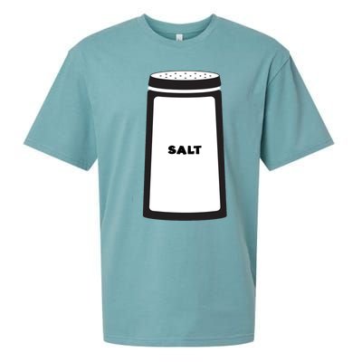 Salt And Pepper Best Friend Funny Halloween Gift Sueded Cloud Jersey T-Shirt