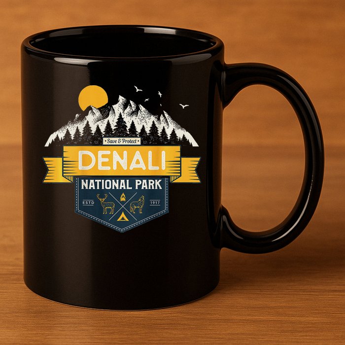 Save And Protect Denali 11oz C Handle Ceramic Mug