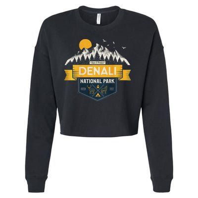 Save And Protect Denali Cropped Pullover Crew