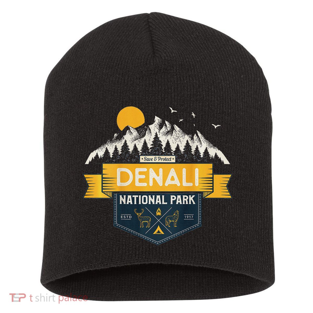 Save And Protect Denali Short Acrylic Beanie