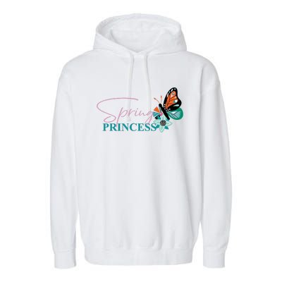 Spring And Princess Mother Daughter Garment-Dyed Fleece Hoodie