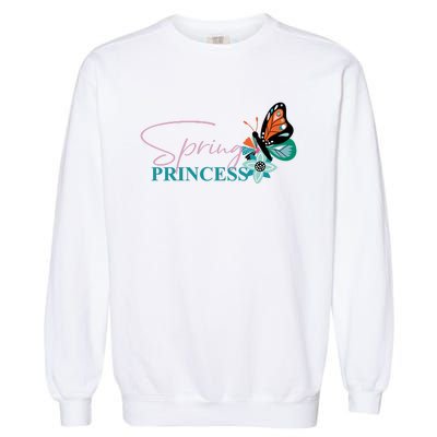 Spring And Princess Mother Daughter Garment-Dyed Sweatshirt