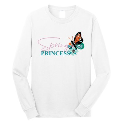 Spring And Princess Mother Daughter Long Sleeve Shirt