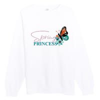 Spring And Princess Mother Daughter Premium Crewneck Sweatshirt