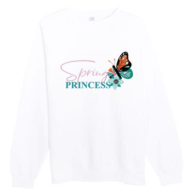 Spring And Princess Mother Daughter Premium Crewneck Sweatshirt