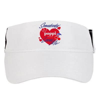 Somebody At Poppi Loves Me Adult Drive Performance Visor