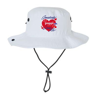 Somebody At Poppi Loves Me Legacy Cool Fit Booney Bucket Hat