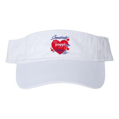 Somebody At Poppi Loves Me Valucap Bio-Washed Visor