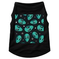 Space Alien Pattern Doggie Tank