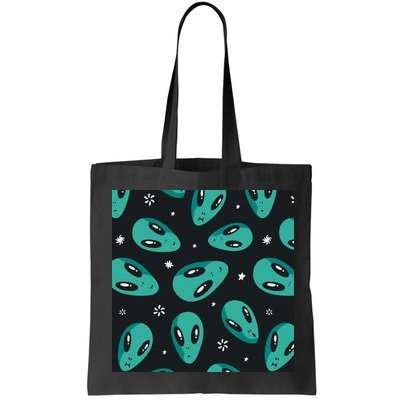 Space Alien Pattern Bag