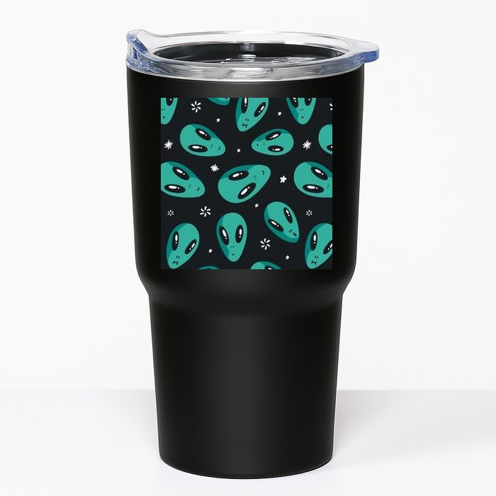 Space Alien Pattern Tumbler