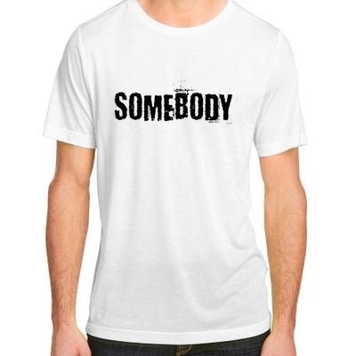 Somebody And Problem Funny Matching Couples Vintage Adult ChromaSoft Performance T-Shirt