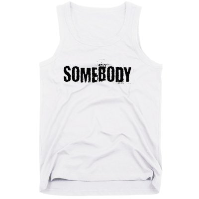 Somebody And Problem Funny Matching Couples Vintage Tank Top