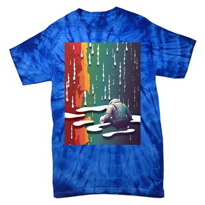 Sad Astronaut Premium Graphic Tees Cool Design Funny Gift Great Gift Tie-Dye T-Shirt