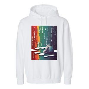 Sad Astronaut Premium Graphic Tees Cool Design Funny Gift Great Gift Garment-Dyed Fleece Hoodie