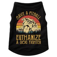 Save A Pitbull Euthanize A Dog Fighter Pitbull Lovers Doggie Tank