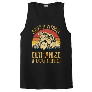 Save A Pitbull Euthanize A Dog Fighter Pitbull Lovers PosiCharge Competitor Tank