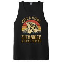 Save A Pitbull Euthanize A Dog Fighter Pitbull Lovers PosiCharge Competitor Tank