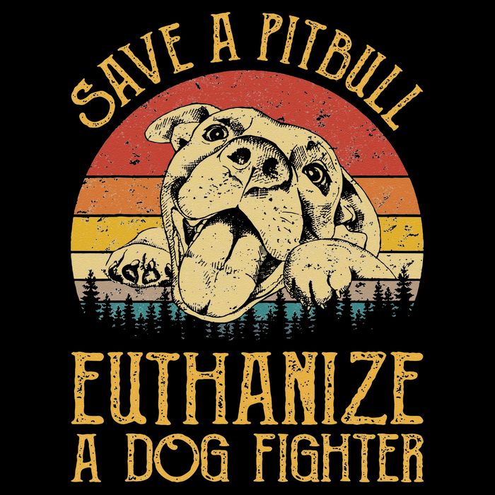 Save A Pitbull Euthanize A Dog Fighter Pitbull Lovers Toddler T-Shirt