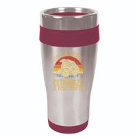 Save A Pitbull Euthanize A Dog Fighter Pitbull Lovers 16oz Travel Tumbler
