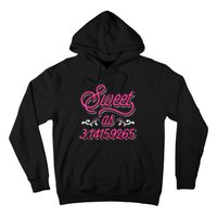 Sweet As Pie Pi Day funny Math Lover Hoodie