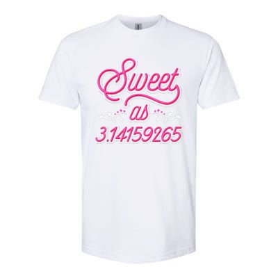 Sweet As Pie Pi Day funny Math Lover Softstyle CVC T-Shirt