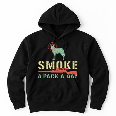 Smoke A Pack A Day Coyote Hunting Hoodie