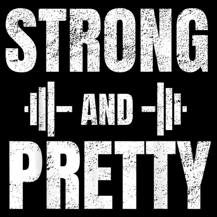 Strong And Pretty Gym Strongman Workout Fitness Drawstring Bag