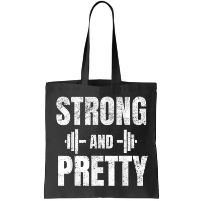 Strong And Pretty Gym Strongman Workout Fitness Bag