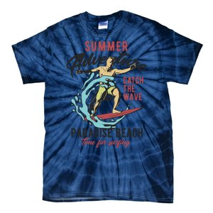 Summer Adventure Paradise Beach Tie-Dye T-Shirt