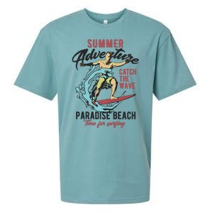 Summer Adventure Paradise Beach Sueded Cloud Jersey T-Shirt