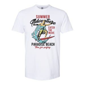 Summer Adventure Paradise Beach Softstyle CVC T-Shirt