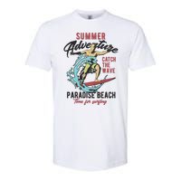 Summer Adventure Paradise Beach Softstyle CVC T-Shirt