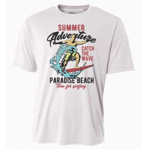 Summer Adventure Paradise Beach Cooling Performance Crew T-Shirt