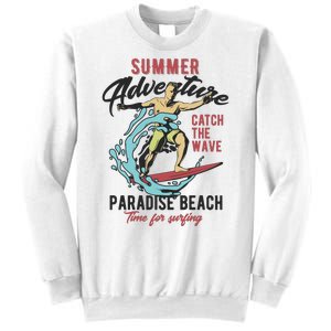 Summer Adventure Paradise Beach Sweatshirt