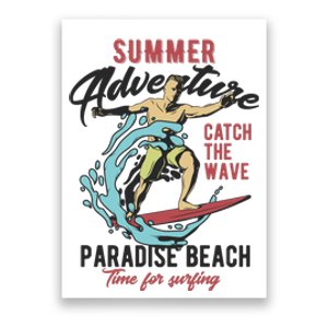 Summer Adventure Paradise Beach Poster